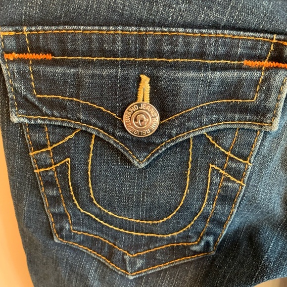 Womens Size 27 Julie True Religion Jeans Waist 29.5 inches (Size 4) - Picture 9 of 10